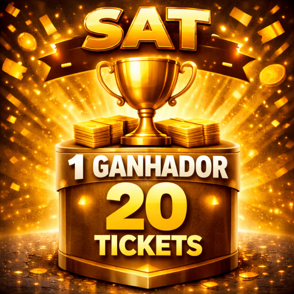 SAT - 20 TICKETS - 0363 PRÊMIO
